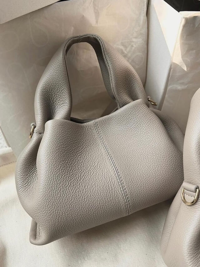 Structured Faux Leather Tote Bag for Women