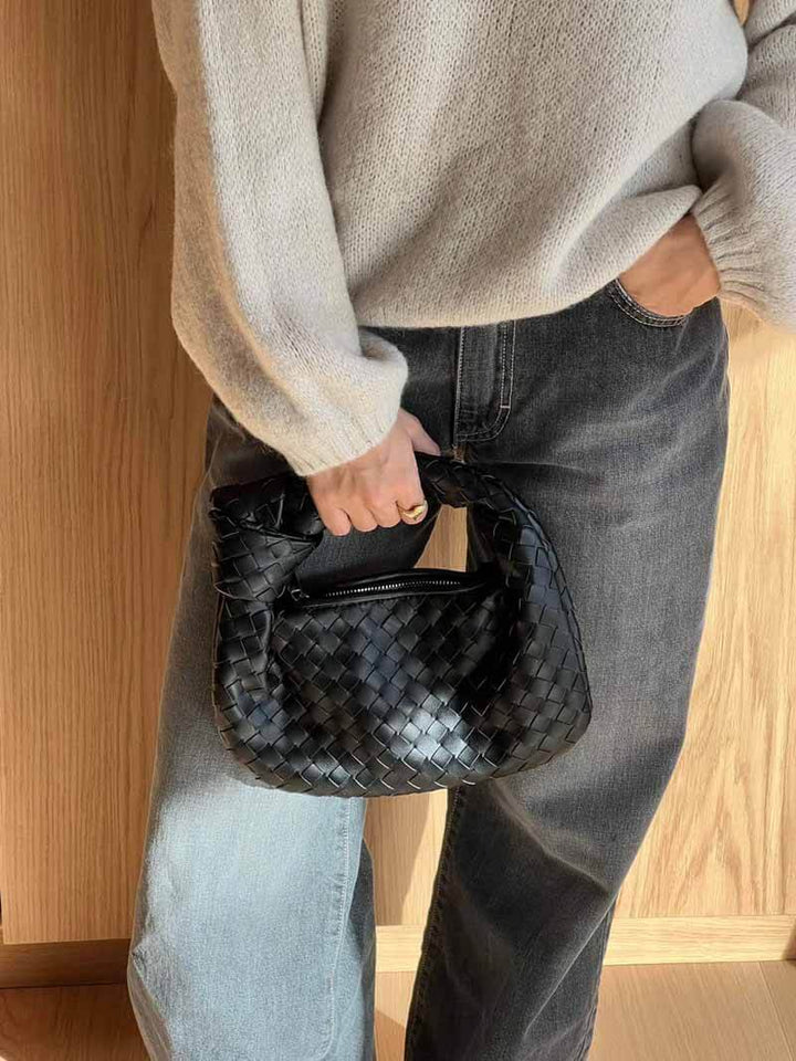 Mini Woven Bag Artisan Design Elegant Everyday Fashion Accessory