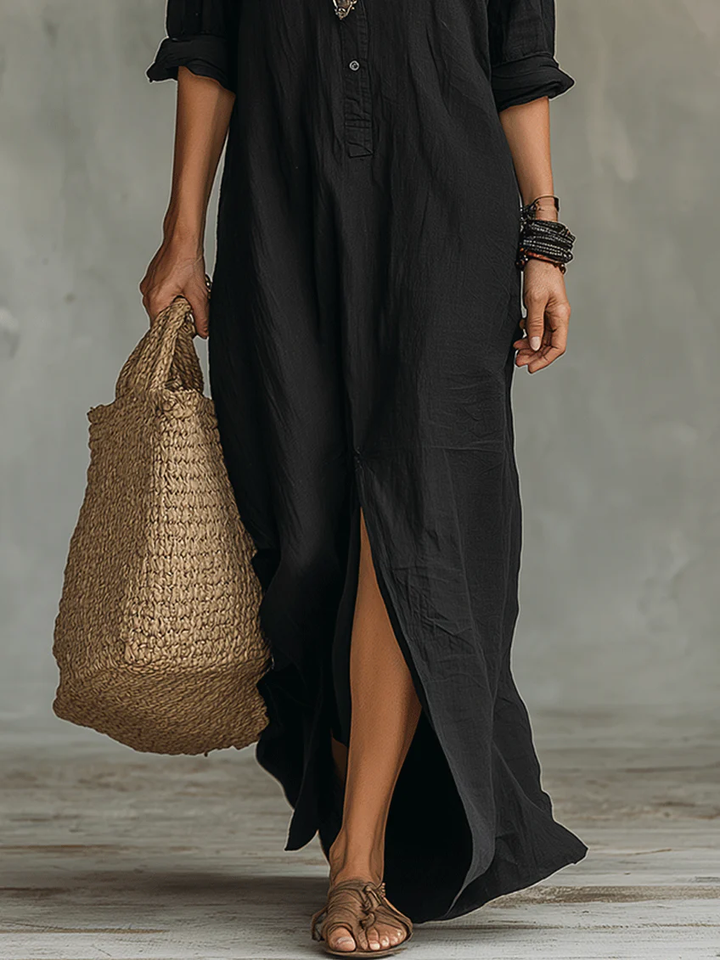 Maxi Dress Elegant Flowing Silhouette Timeless Feminine Style
