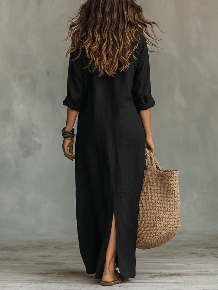 Maxi Dress Elegant Flowing Silhouette Timeless Feminine Style
