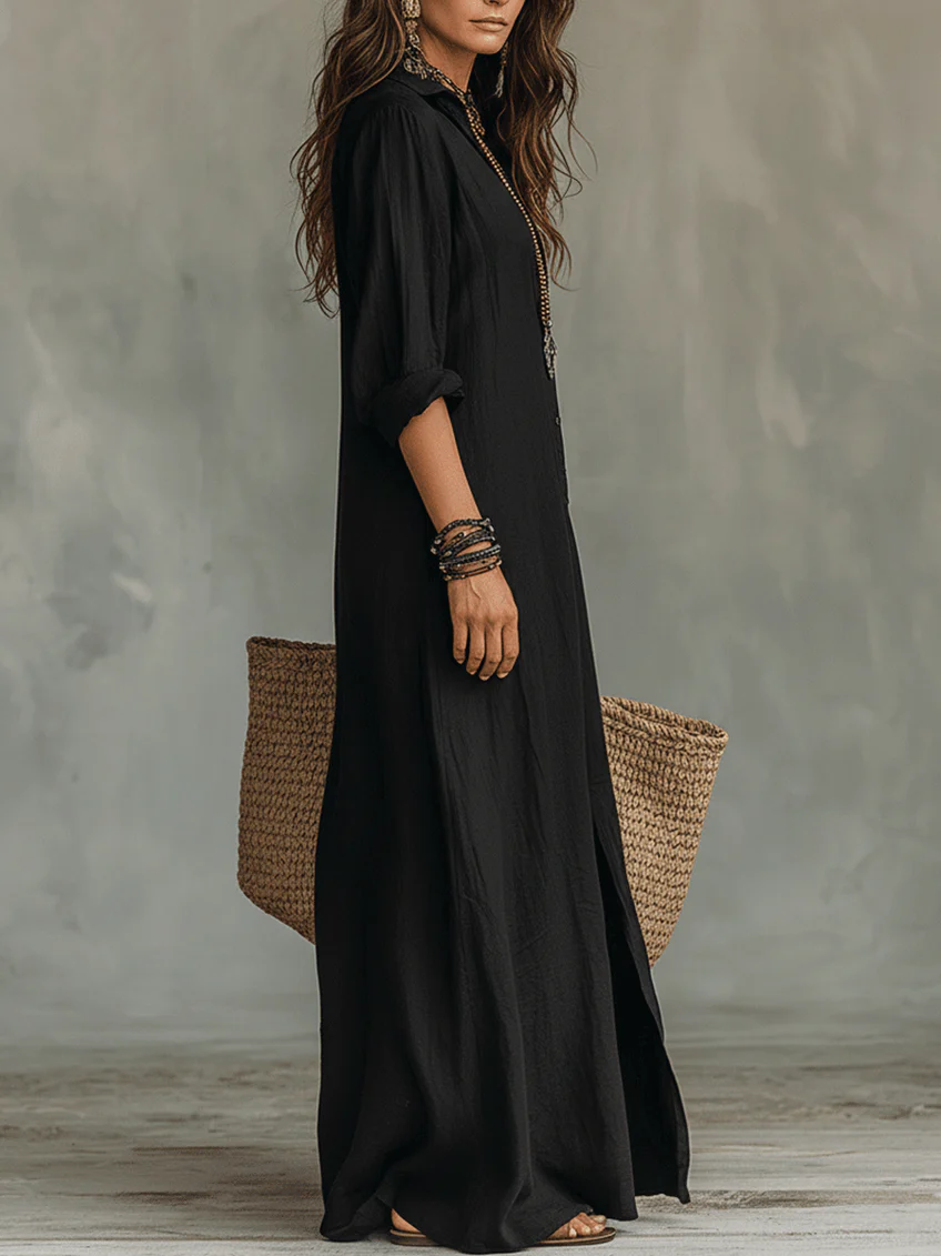 Maxi Dress Elegant Flowing Silhouette Timeless Feminine Style