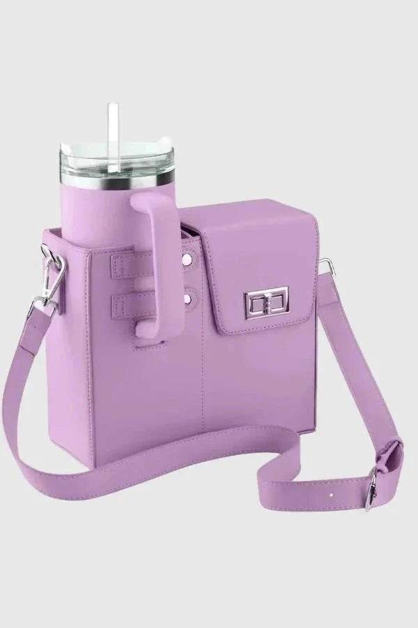 Carrie Insulated Water Bottle Crossbody Bag