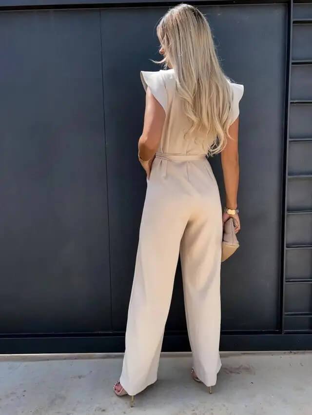Jumpsuit Elegant Comfortable Tailored Fit Wide Leg Style