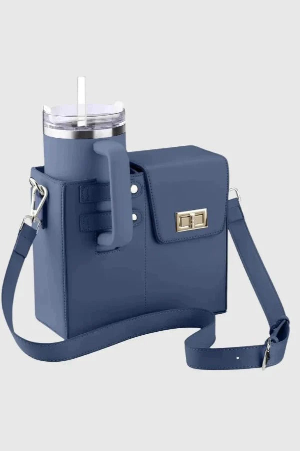 Carrie Insulated Water Bottle Crossbody Bag