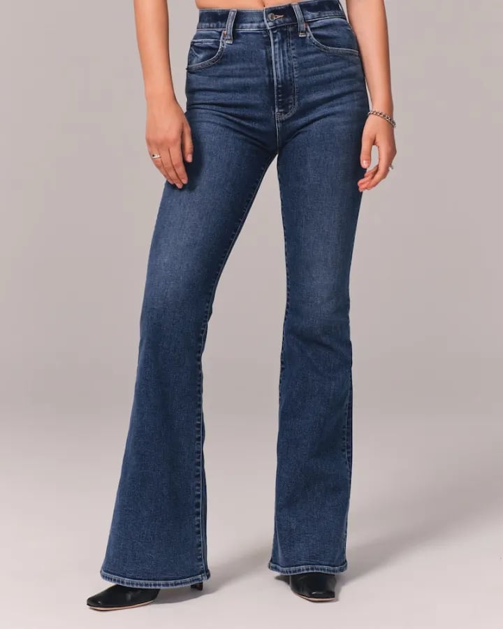 Jeans High Waist Relaxed Fit Straight Leg Casual Style