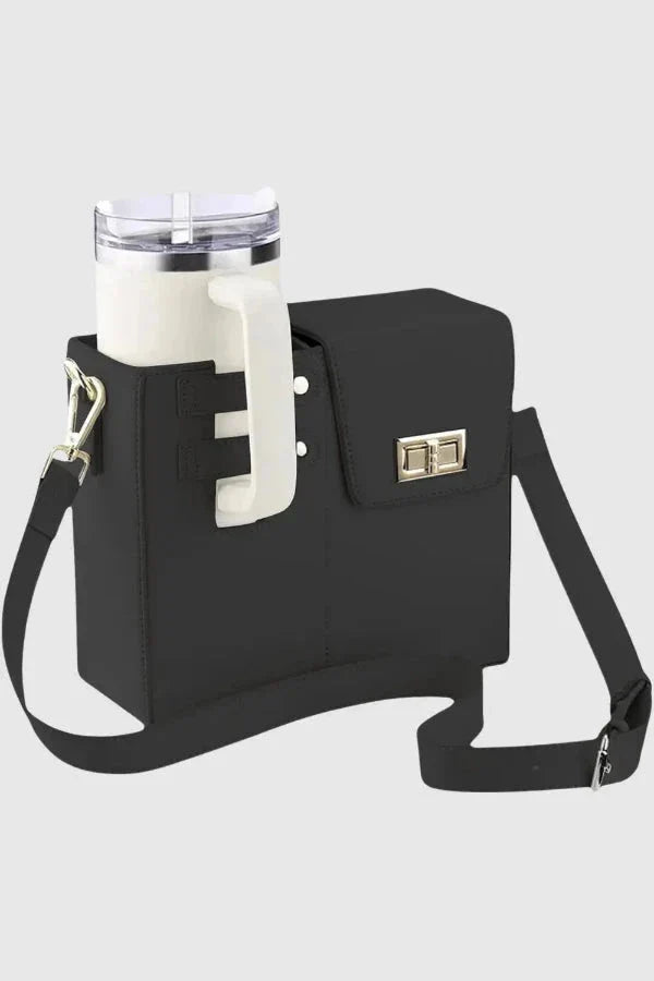 Carrie Insulated Water Bottle Crossbody Bag