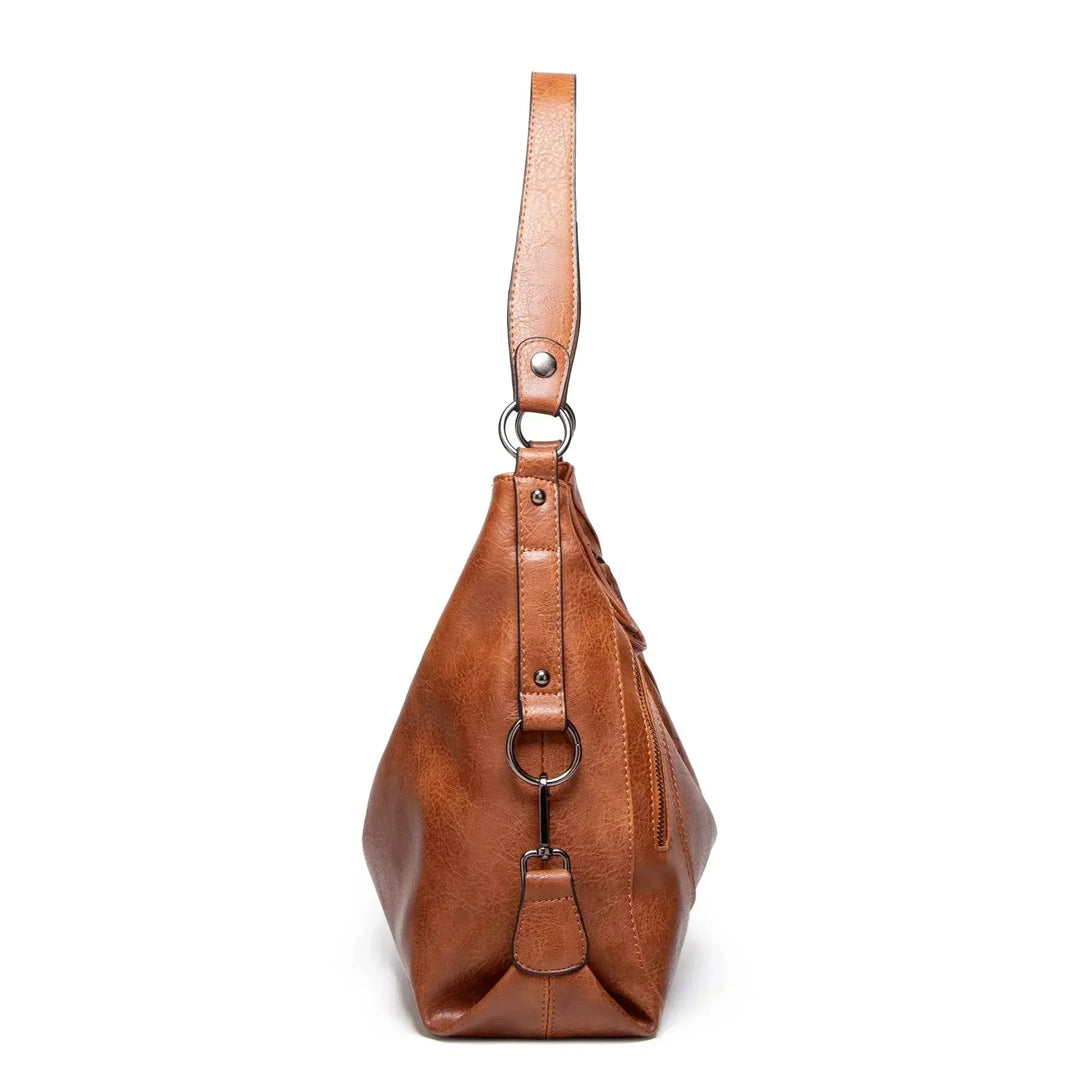 Slouchy Shoulder Bag with Adjustable Strap for Women