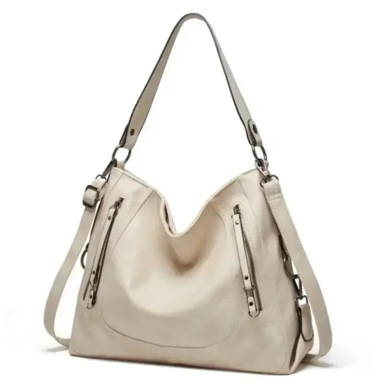 Slouchy Shoulder Bag with Adjustable Strap for Women