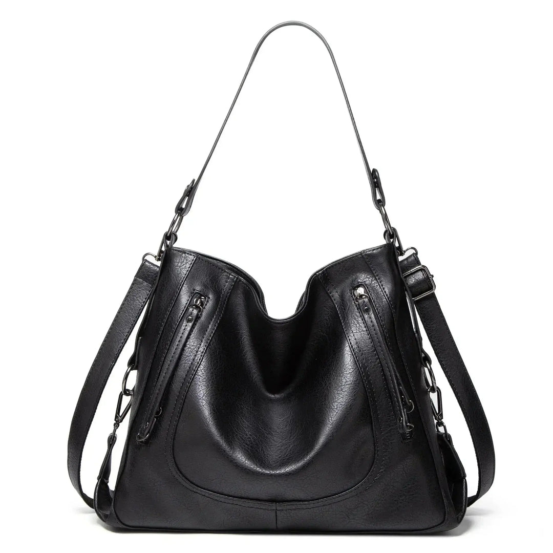 Slouchy Shoulder Bag with Adjustable Strap for Women