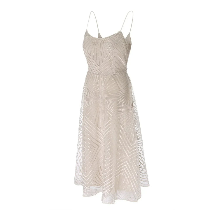 A-Line Cocktail Dress Elegant Structured Fit Timeless Style