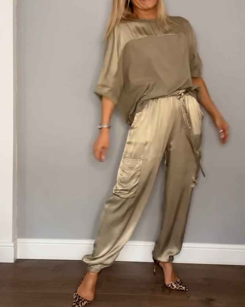 Two Piece Set Women Stylish Coordinated Outfit Elegant Fit