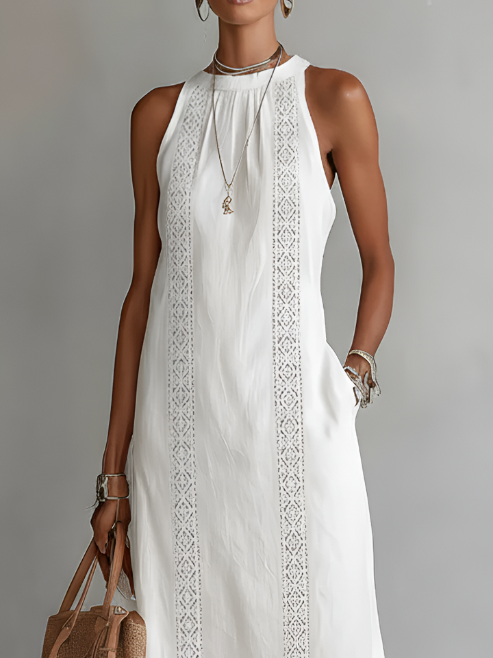 Midi Dress Elegant Tailored Silhouette Feminine Style
