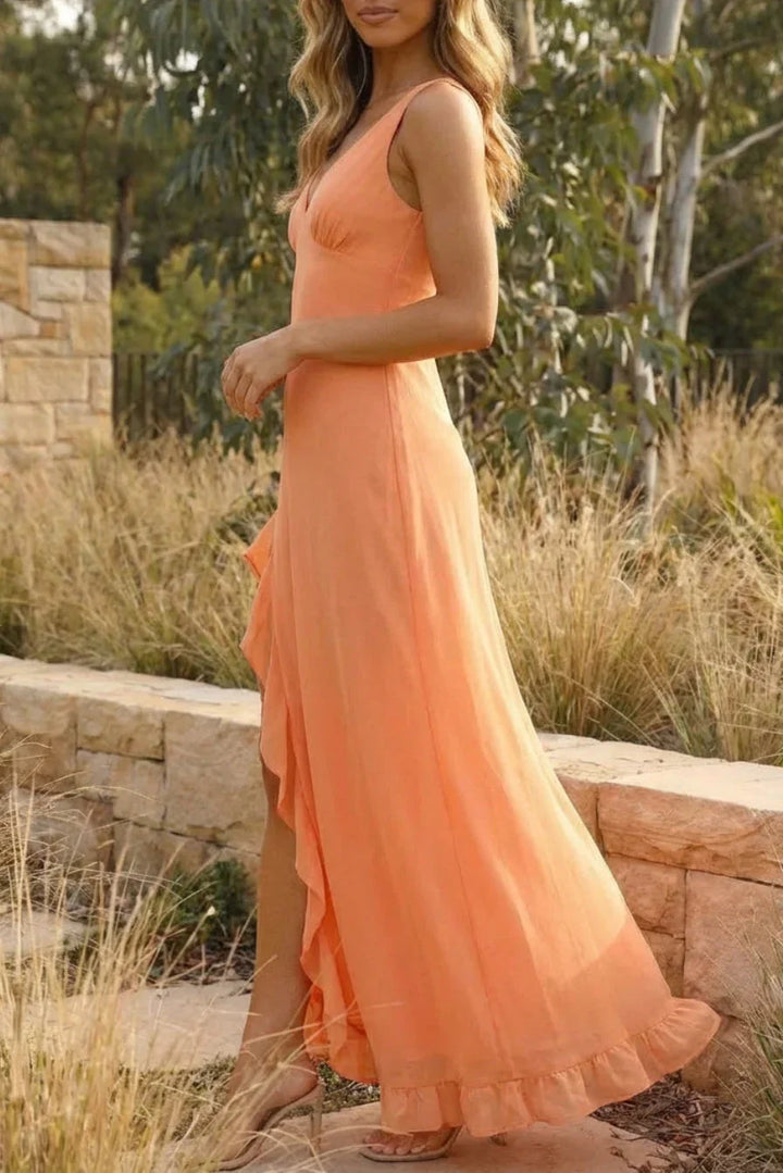 Sleeveless Split Maxi Dress for Women