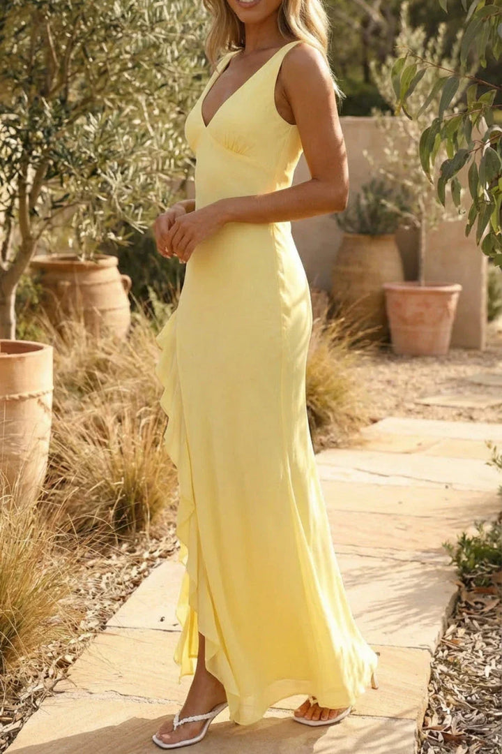 Sleeveless Split Maxi Dress for Women