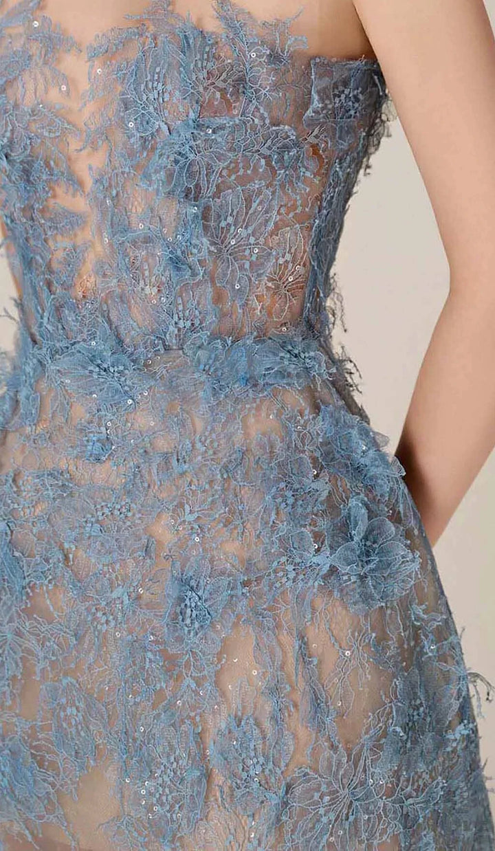 Floral Embroidery Midi Dress for Women
