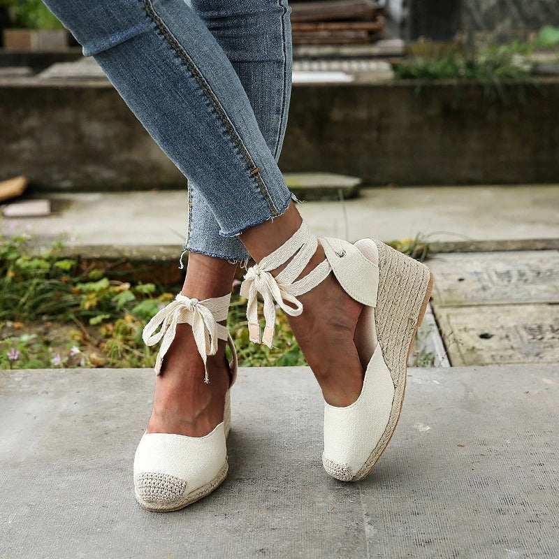 Wedge Sandals Bow Detail Comfortable Fit Chic Summer Style